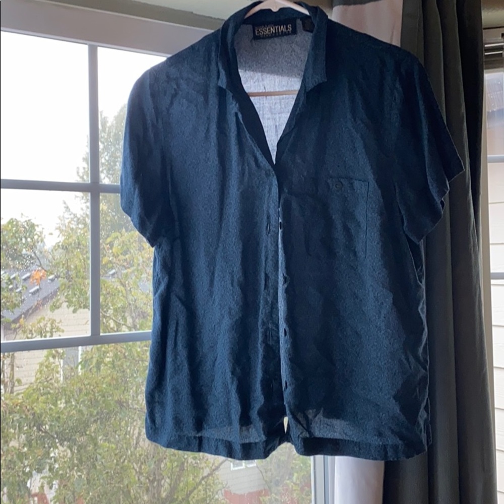 Short Sleeve Button Up